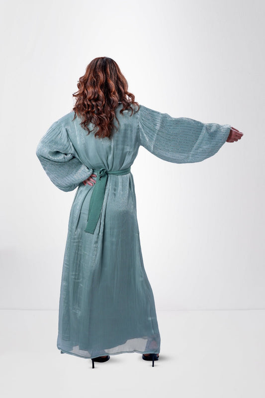 Abaya Green Jasmine - ABAYA PEARL