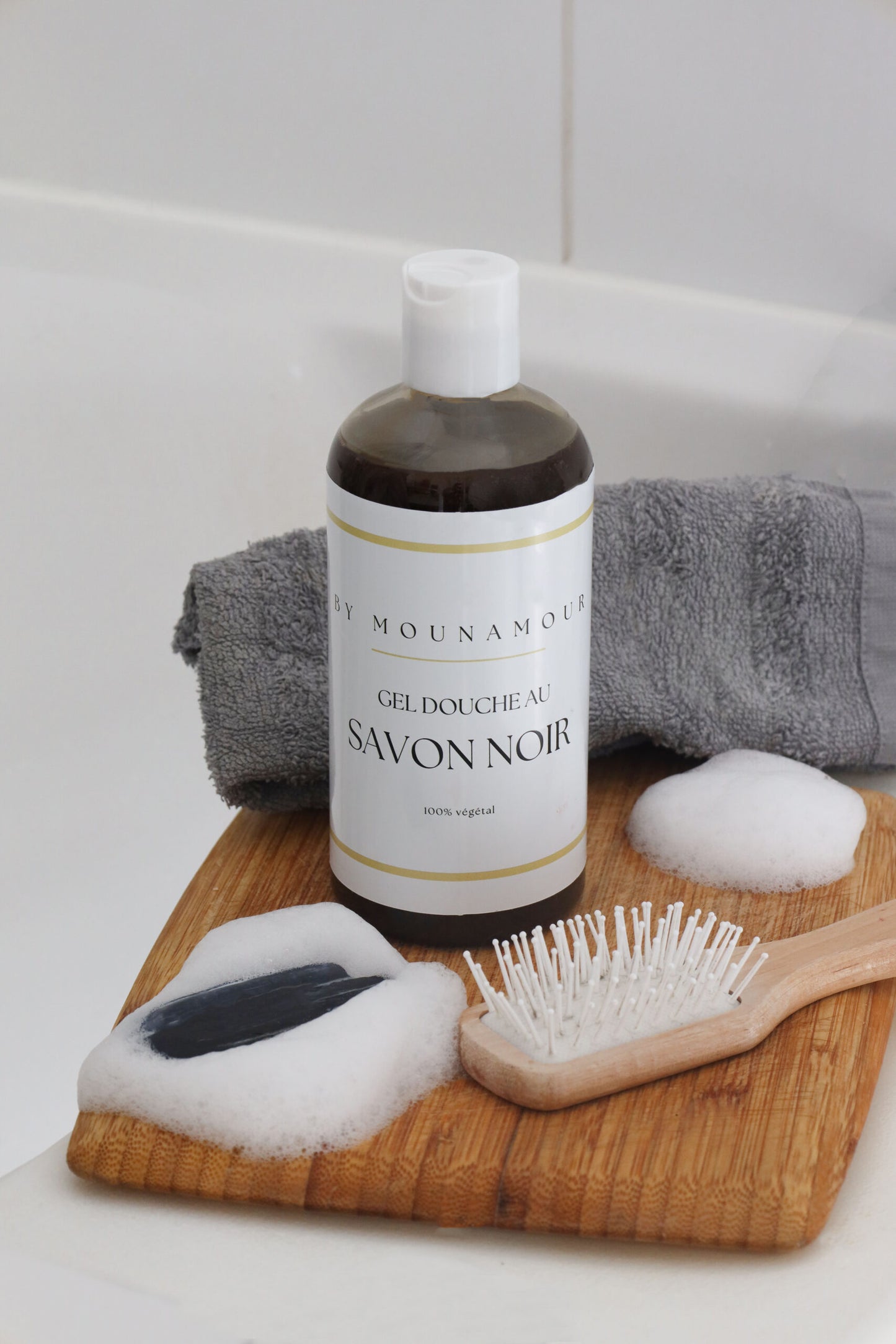 GEL DOUCHE AU SAVON NOIR