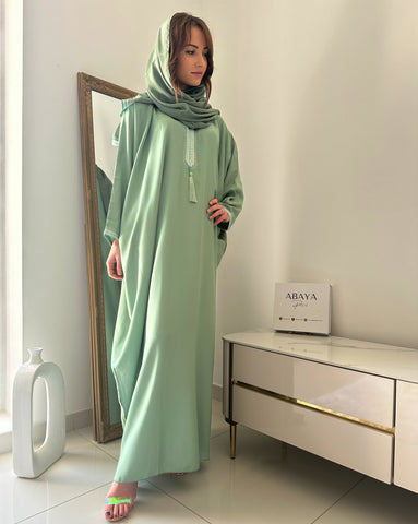 Abaya Vert d'orient