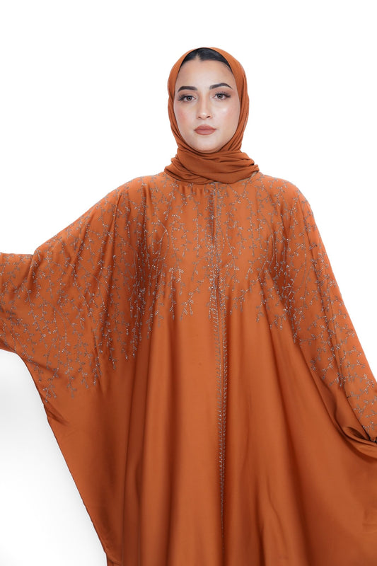 Abaya Lahna - Safran - ABAYA PEARL